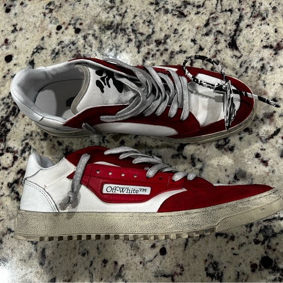 OFF-WHITE Vulcanized 5.0 Low Top Men’s Size 10 / 43